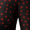 Thumbnail: Dolce & Gabbana Black Red Polka Dot Silk Layered Midi Dress