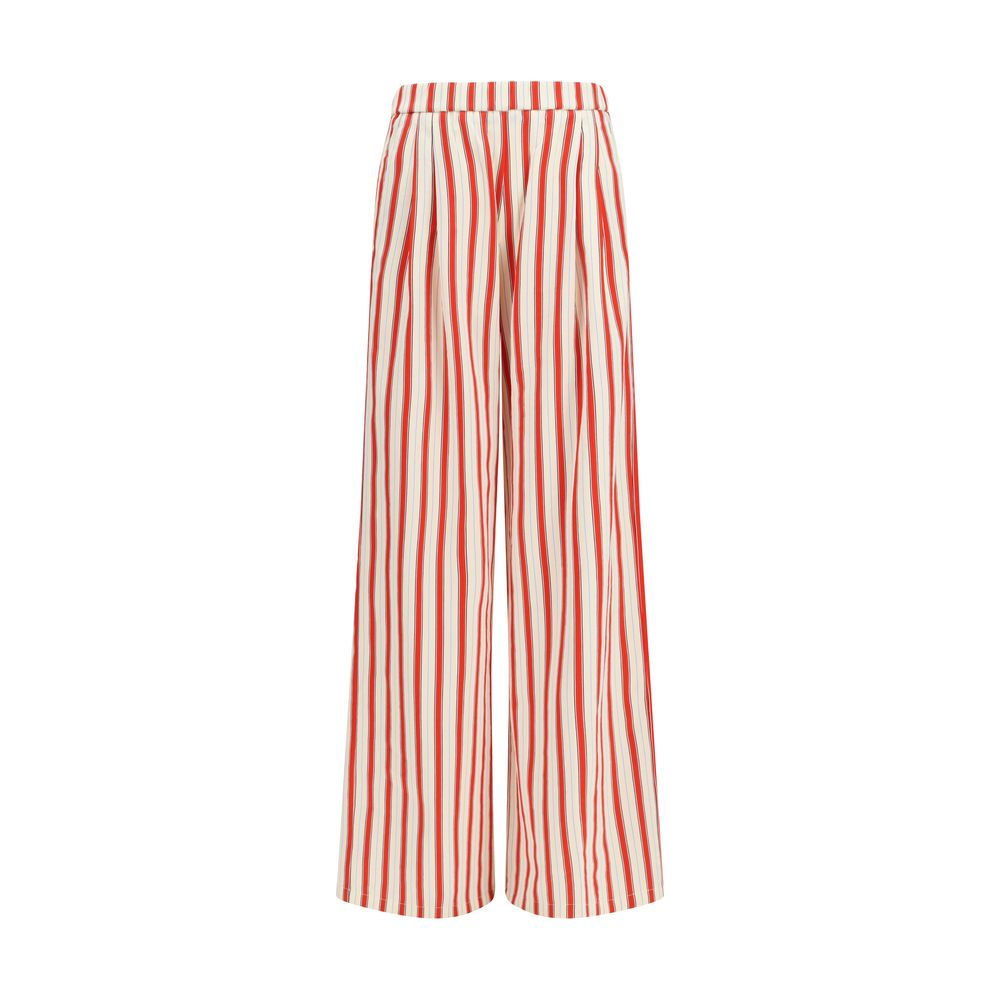 Forte_Forte Multicolor Cotton Casual Pants