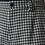 Thumbnail: Dolce & Gabbana Black White Houndstooth Cropped Wide Leg Pants