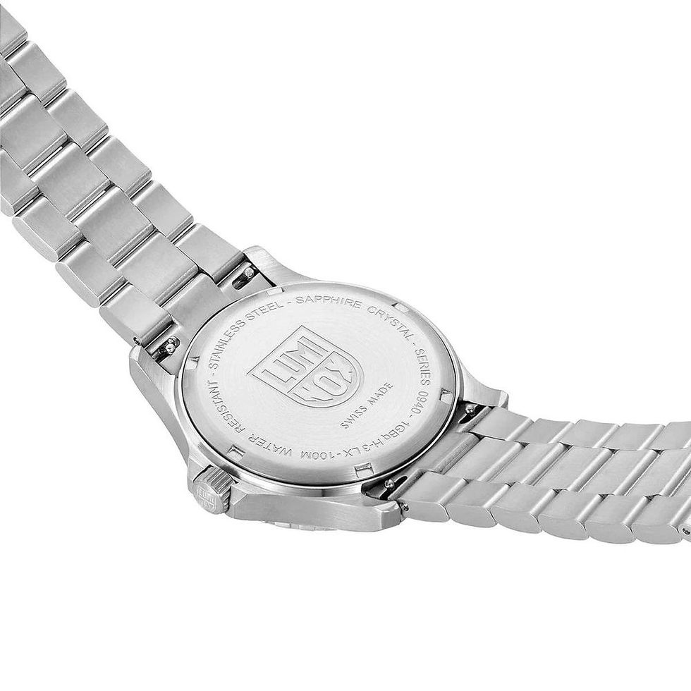 Thumbnail: Luminox Gray Stainless Steel Sport Watch
