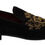 Thumbnail: Dolce & Gabbana Loafers Black Velvet Gold Crown