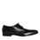 Thumbnail: Dolce & Gabbana Black Calfskin Leather Derby Men Dress Shoes