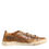 Thumbnail: Dolce & Gabbana Brown Leather Low Top Men Sneakers Shoes