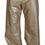 Thumbnail: Dolce & Gabbana Metallic Gold Polyester StraightTrouser Pants