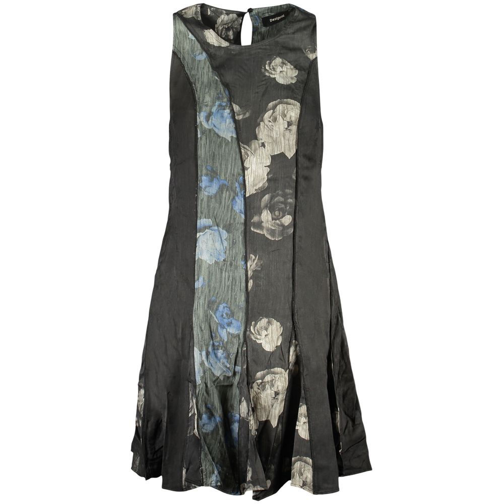 Desigual Nero Viscosa Women Dress
