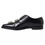 Thumbnail: Dolce & Gabbana Black Leather Crystal Lace Up Formal Shoes