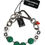 Thumbnail: Dolce & Gabbana Silver Tone Brass Bead Dice Logo Embellish Charm Bracelet