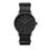Thumbnail: Cluse Black Leather Dress Watch