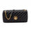 Thumbnail: Versace Black Quilted Leather Shoulder Strap Bag