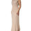 Thumbnail: Dolce & Gabbana Nude Ecru Beaded Crystal Embellished Dress