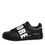 Thumbnail: Dolce & Gabbana Black D&G AMORE Low Top Sneakers Shoes