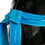 Thumbnail: Dolce & Gabbana Blue Waist Ribbon Wide Bow Belt