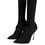 Thumbnail: Dolce & Gabbana Black Stiletto Heels Mid Calf Boots Shoes