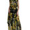 Thumbnail: Dolce & Gabbana Black Sunflower A-line Pleated Maxi Dress