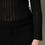 Thumbnail: Dolce & Gabbana Black Cashmere Long Sleeves A-line Midi Dress