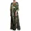 Thumbnail: Dolce & Gabbana Multicolor Silk Jungle Print Women Maxi Dress