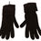 Thumbnail: Costume National Brown Wool Knitted One Size Wrist Length Gloves