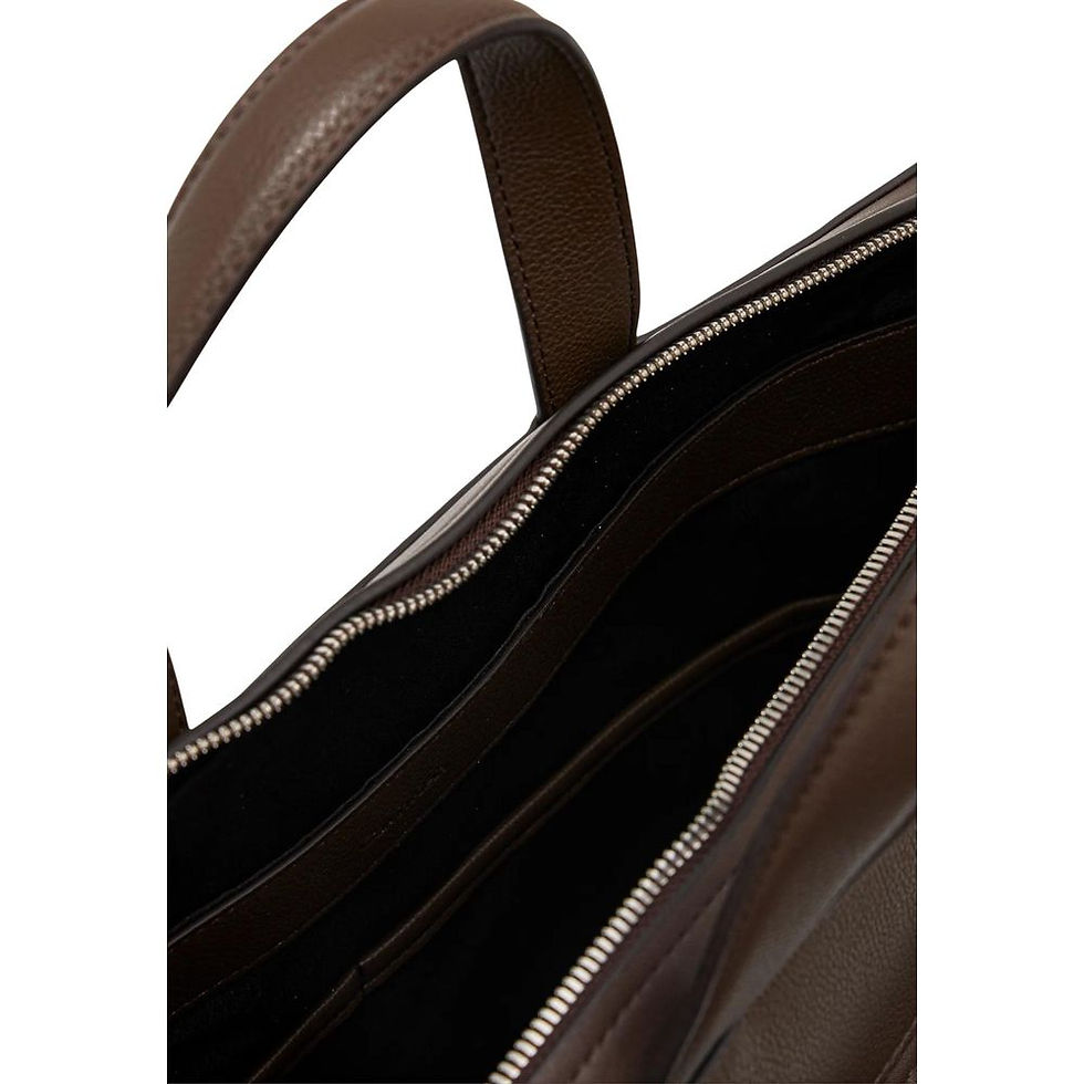 Thumbnail: Calvin Klein Brown Polyethylene Briefcase