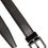 Thumbnail: Dolce & Gabbana Black Leather Classic Metal Logo Buckle Belt