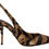 Thumbnail: Dolce & Gabbana Brown Slingbacks Leather Tiger Shoes