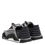 Thumbnail: Dolce & Gabbana Black Gray NS1 Low Top Sneakers Shoes