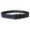 Thumbnail: Dolce & Gabbana Black Blue Logo Silver Metal Buckle Belt
