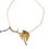 Thumbnail: Dolce & Gabbana Gold Brass Crystal Pearl Tree Pendant Charm Necklace