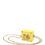Thumbnail: Dolce & Gabbana Yellow DG Logo Plaque Cover Gold Chain Airpods Case