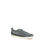 Thumbnail: Santoni Gray Calf Leather Bos Taurus Low Top Sneakers