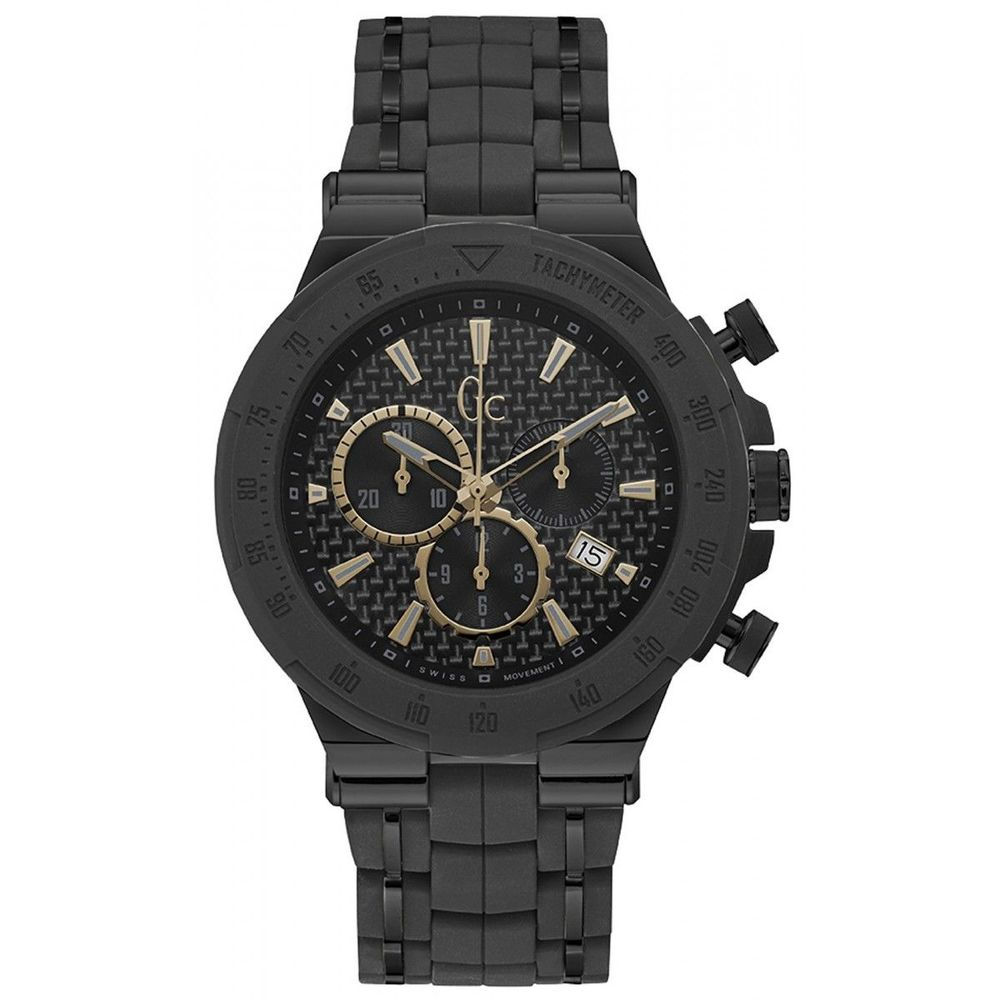 GC Black Stainless Steel Dress Watch