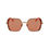 Thumbnail: Karl Lagerfeld Orange Metal Sunglasses