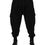 Thumbnail: Dolce & Gabbana Black Cotton Logo Jogger Sweatpants Pants
