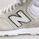 Thumbnail: New Balance Off White Suede Sneakers Shoes