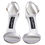 Thumbnail: Dolce & Gabbana White KEIRA Heels Ankle Strap Sandals Shoes