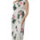 Thumbnail: Dolce & Gabbana White Floral Silk One Shoulder Midi Dress