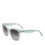 Thumbnail: Dolce & Gabbana DG4190 Blue Lace Acetate Rectangle Shades Sunglasses