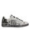 Thumbnail: Dolce & Gabbana White Crystal Logo Portofino Sneakers Shoes