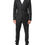 Thumbnail: Dolce & Gabbana Black MARTINI 2 Buttons Suit 3 Piece Suit