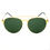 Thumbnail: Italia Independent Gold Metal Sunglasses
