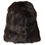 Thumbnail: Dolce & Gabbana Brown Weasel Fur Womens Cashmere Hat Beanie