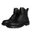 Thumbnail: Dolce & Gabbana Black Lace Up Mid Calf Boots Men Shoes