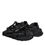 Thumbnail: Dolce & Gabbana Black Low Top Space Lace Up Sneakers Shoes