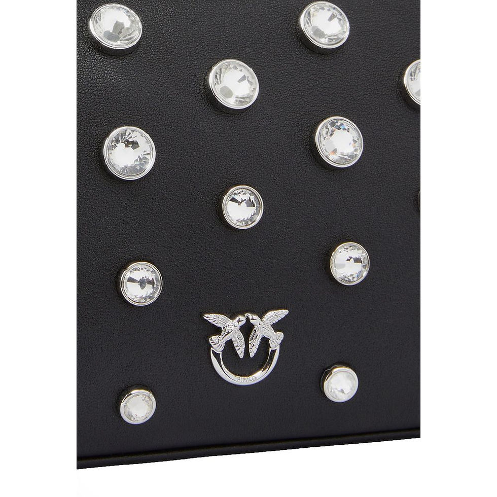 Thumbnail: PINKO Black Leather Handbag