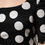 Thumbnail: Dolce & Gabbana Black White Polka Dot Sheath Midi Dress