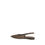Thumbnail: Brunello Cucinelli Brown Calf Leather Bos Taurus Ballet Flats