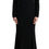 Thumbnail: Dolce & Gabbana Black Stretch Long Gown Sheath Dress
