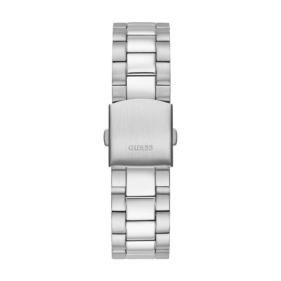Thumbnail: Guess Gray Stainless Steel Dress Watch