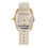 Thumbnail: Chronotech Beige Leather Dress Watch