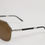 Thumbnail: Dolce & Gabbana DG2073 Silver Steel Classic Pilot Brown Lens Sunglasses