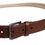 Thumbnail: Dolce & Gabbana Brown Jute Leather Woven Metal Buckle Belt